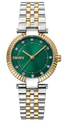 DKNY DK1L042M0075 Kol Saatleri Gümüş/Altin Essential Glitz