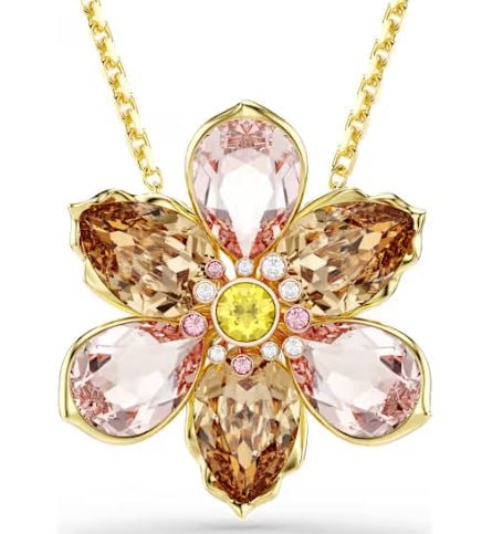 Swarovski SW5735227 Kolye Altin Idyllia Kolye Ve Broş