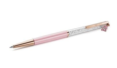 Swarovski SW5744955 Kalem Rose Gold Crystalline Ballpoint Pen, Teddy