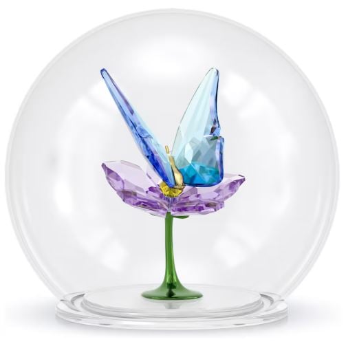 Swarovski SW5721543 Ev Kristali Idyllia Glass Ball Butterfly And Flower