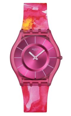 Swatch SS08P113 Pembe Kol Saati