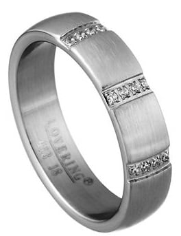 Love Ring LVR413-18 Yuzuk Gümüş