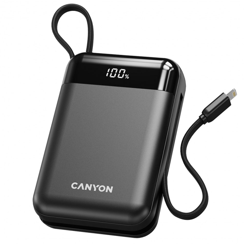CANYON Power Bank 20000mAh 22.5W OnPower 204 CNS-CPB204B Siyah Hızlı Şarj Cihazı