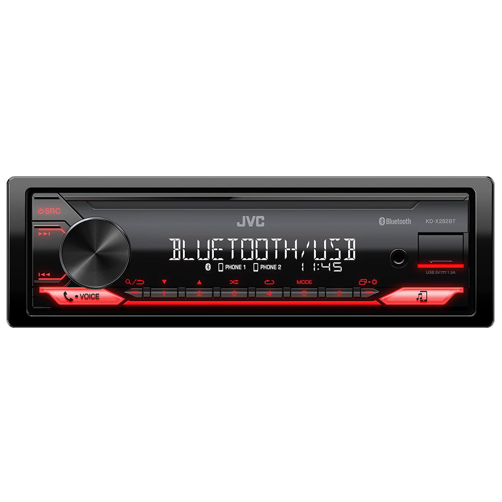 JVC KD-X282BT Siyah Araba Teybi