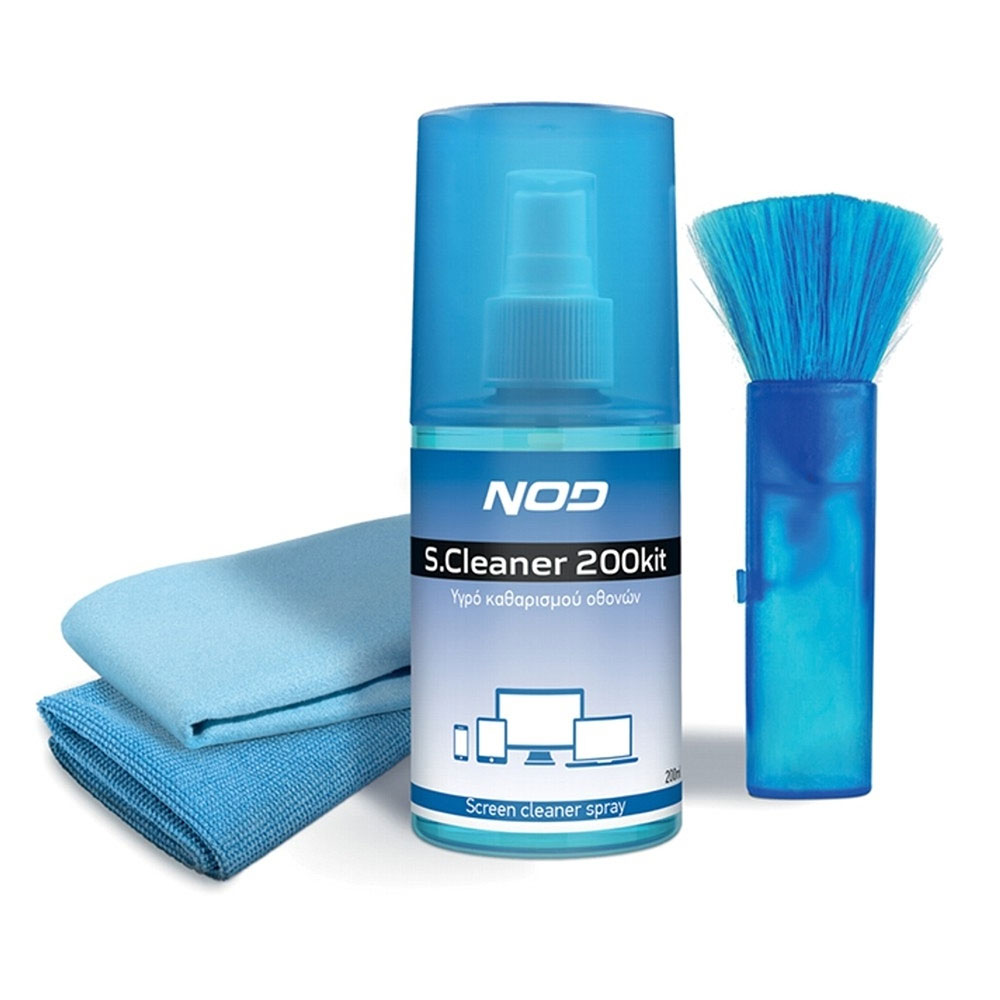 Ekran Temizlik Kiti NOD 4'ü 1 Arada S.Cleaner 200Kit 141-0237