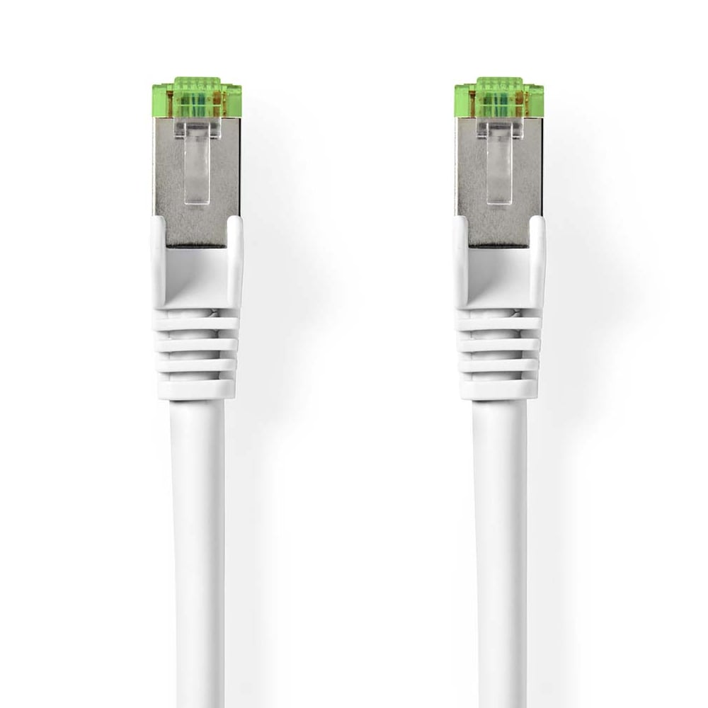 NEDIS CCGL85520WT10 Beyaz S/FTP CAT8.1 Patch Kablo 1m