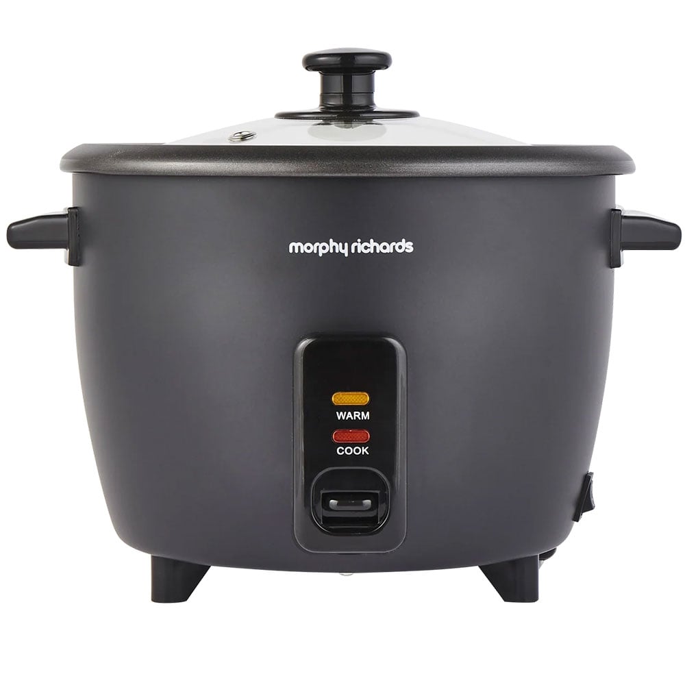 MORPHY RICHARDS 471001 Siyah Pirinç Pişirici ve Buharlayıcı