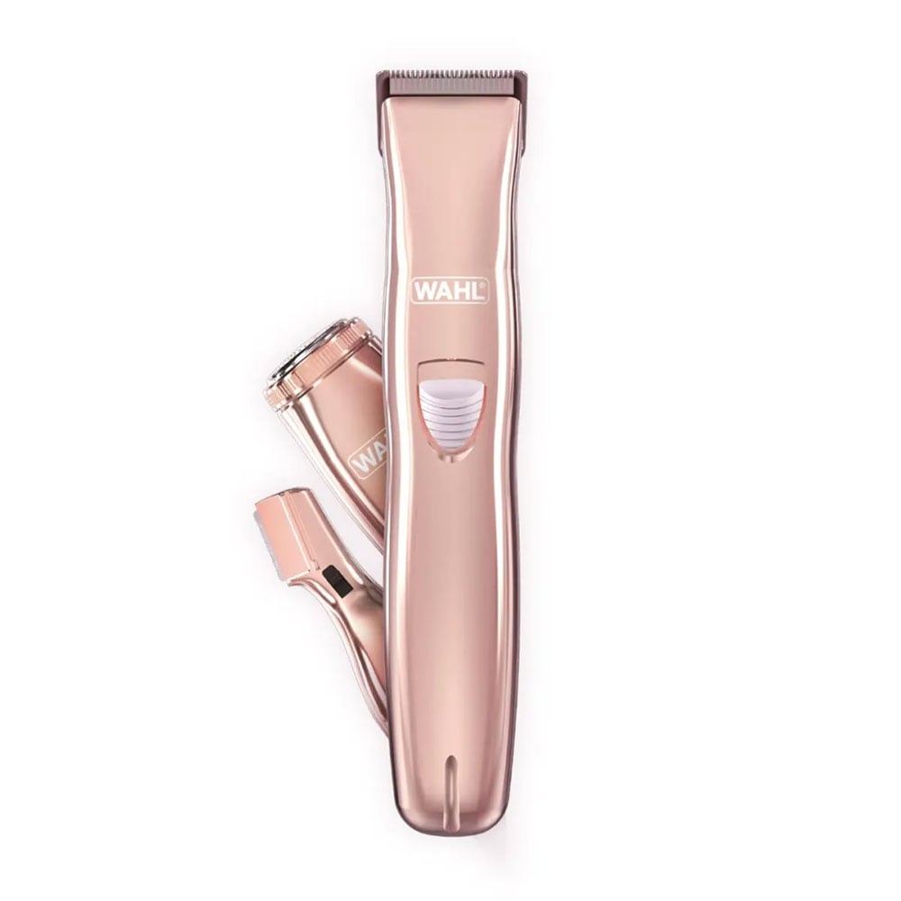 WAHL 3'ü 1 Arada Vücut/Yüz/Kaş Traş Makinesi 3029466 pembe