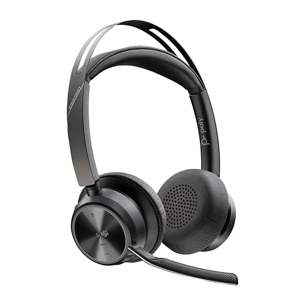 Kablosuz Mikrofonlu Kulaklık POLY Voyager Focus 2-M A4HT2AA Siyah