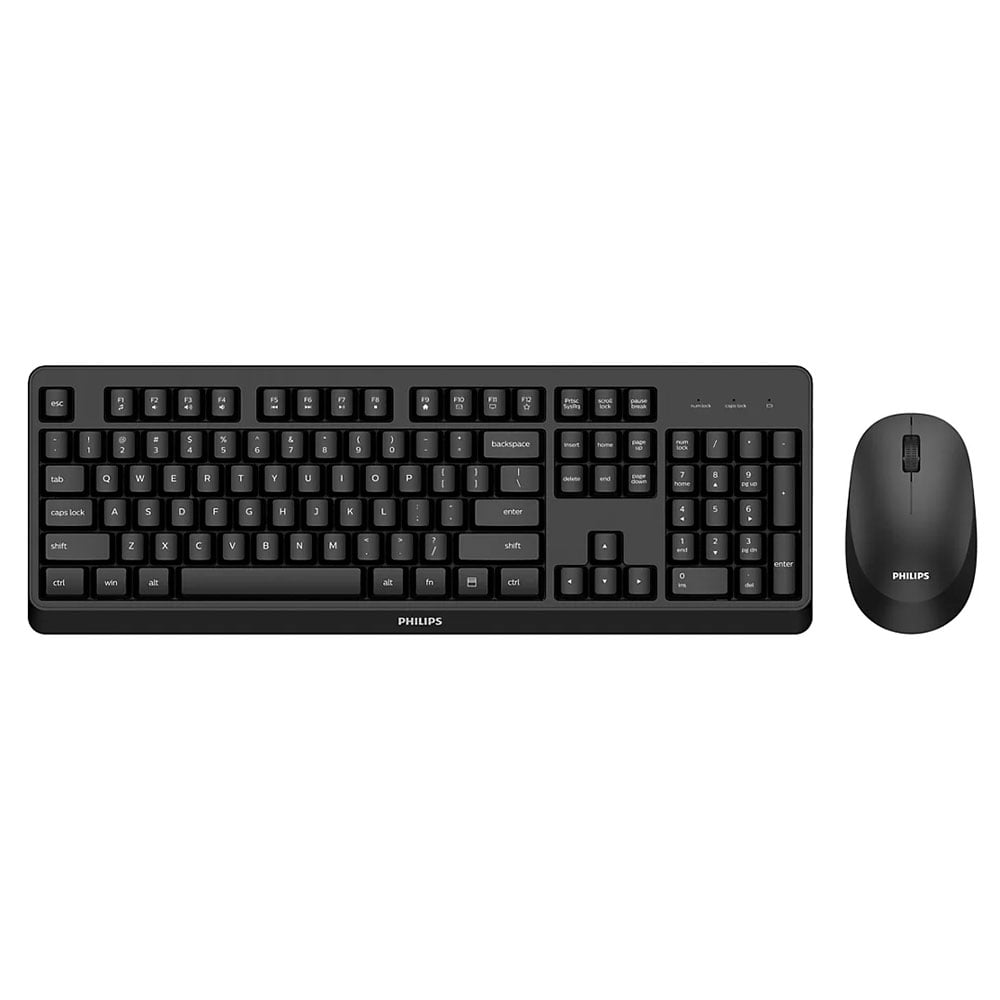 Kablosuz Klavye + Mouse PHILIPS SPT6307BL/00 US siyah