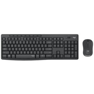 Kablosuz Klavye + Mouse LOGITECH MK295 Sessiz Kombin 920-009800 US gri