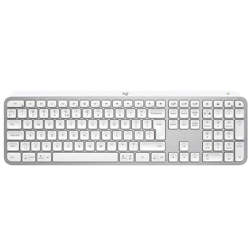 Kablosuz Klavye LOGITECH MX Keys S 920-011588 US açık gri