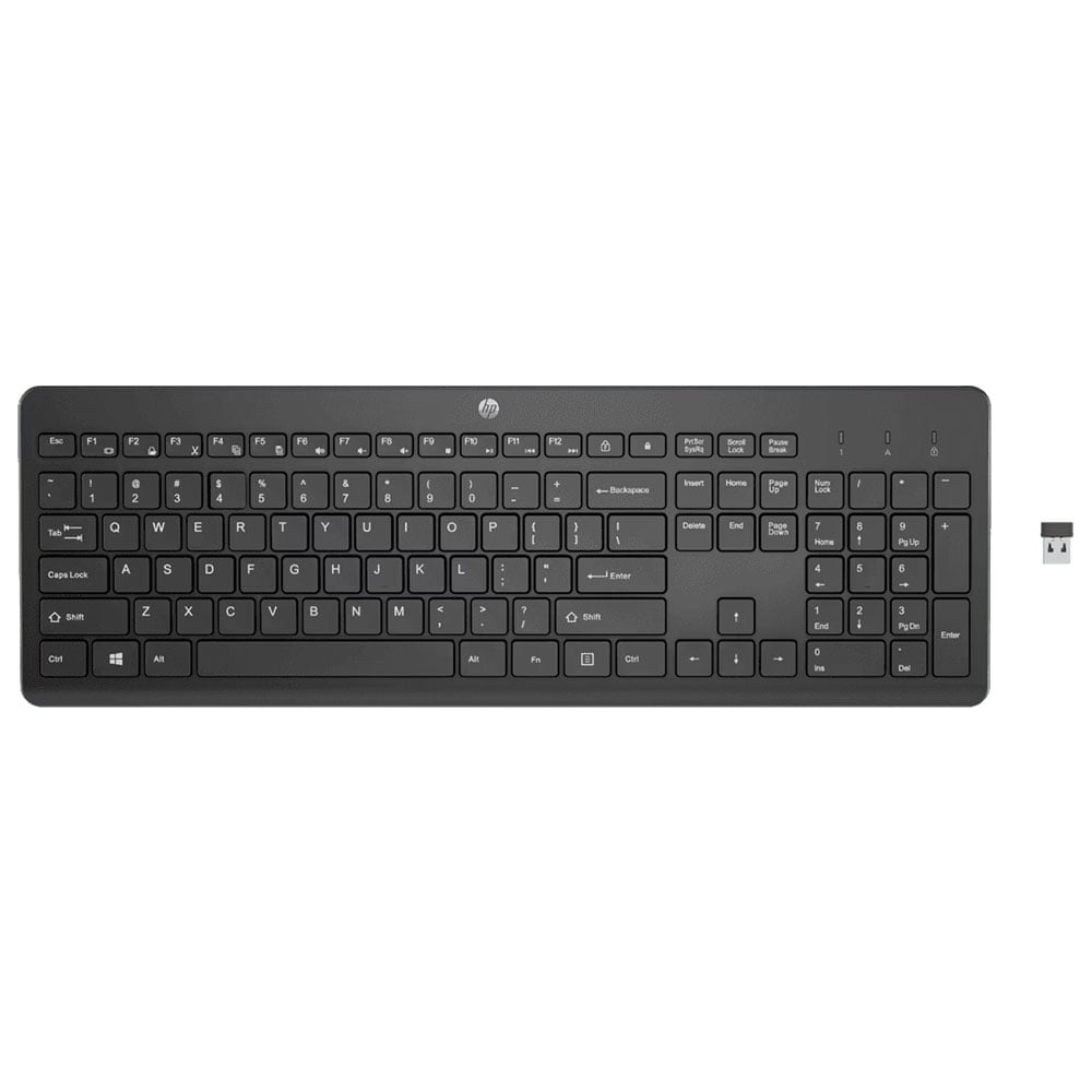Kablosuz Klavye HP 230 3L1E7AA UK Siyah