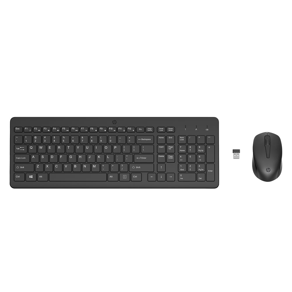 Kablosuz Klavye + Mouse HP 330 2V9E6AA UK siyah