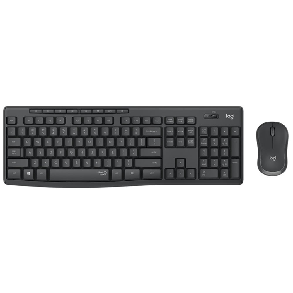 Kablosuz Klavye + Mouse LOGITECH MK295 Silent Combo 920-009802 HEY graphite