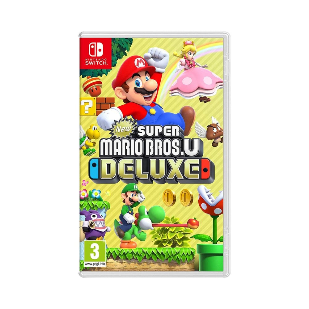 Nintendo Switch oyunu New Mario Bros U Deluxe