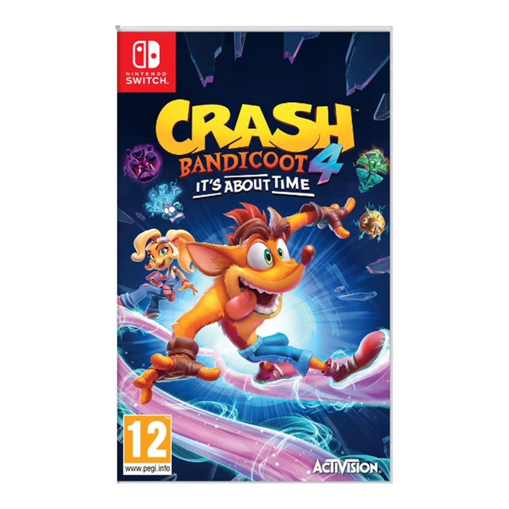 Nintendo Switch Oyunu Crash Bandicoot 4 It's About Time