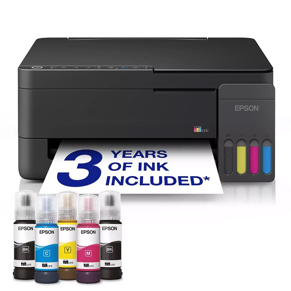 Yazıcı Hepsi Bir Arada EPSON Ecotank L3350 C11CL62409 siyah