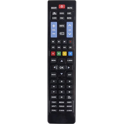 Siyah LG/Samsung TV için SUPERIOR 188-0018 Uzaktan Kumanda