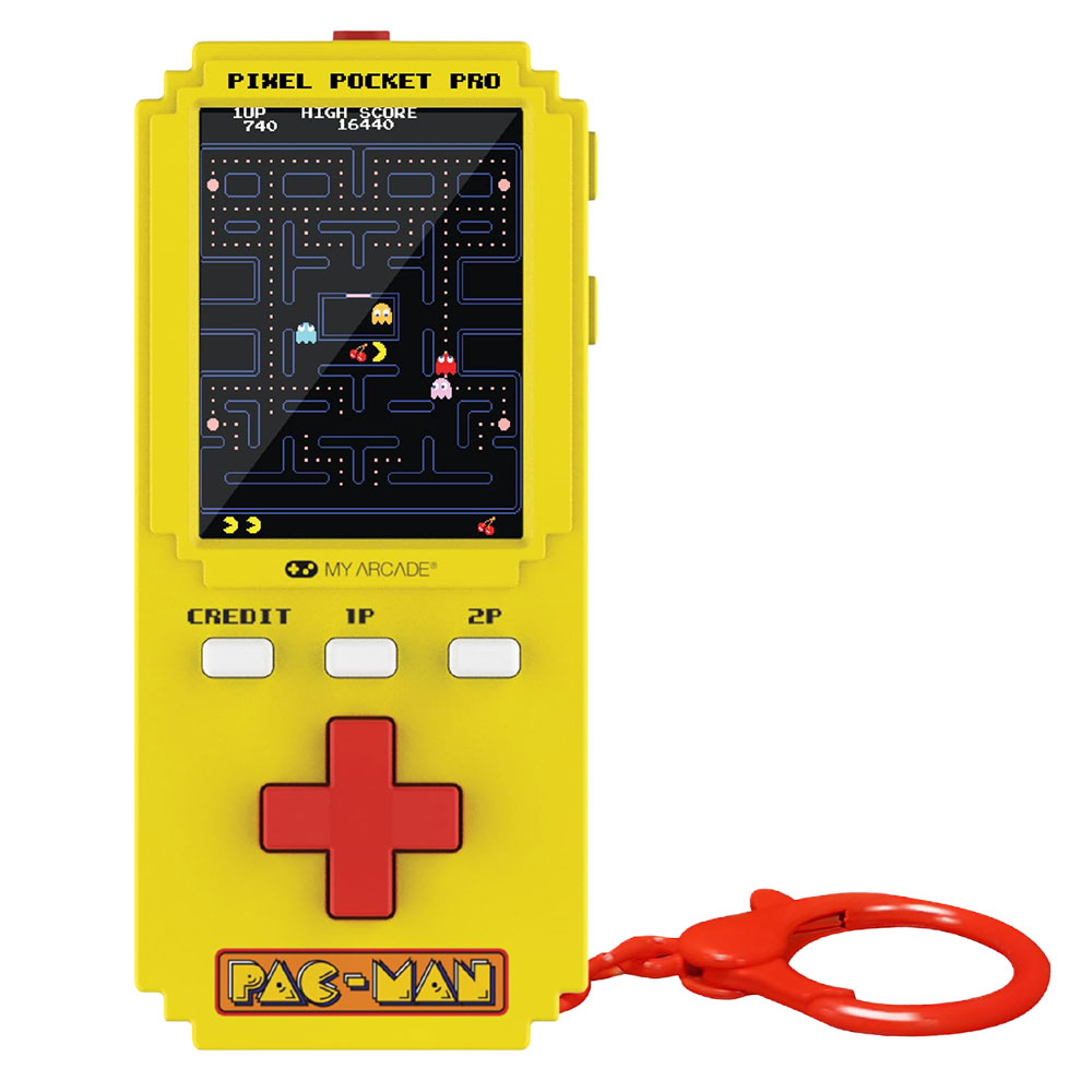 Retro Konsol MY ARCADE PAC-MAN Pixel Pocket Pro DGUNL-7130 Sarı