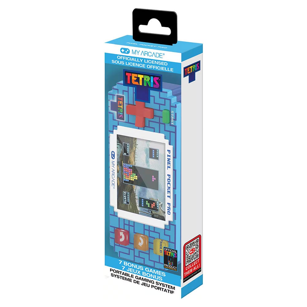 Retro Konsol MY ARCADE Tetris Pixel Pocket Pro DGUNL-7139 mavi