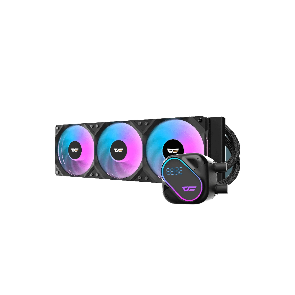 Aigo Do360 Argb Lcd 360Mm Siyah Sıvı Soğutma 1851/Am5