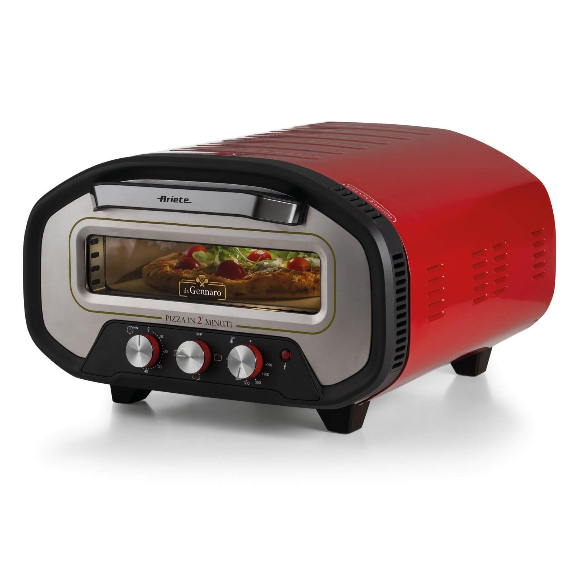 Ariete 3901 Profesyonel Pizza Fırını Kırmızı Renk