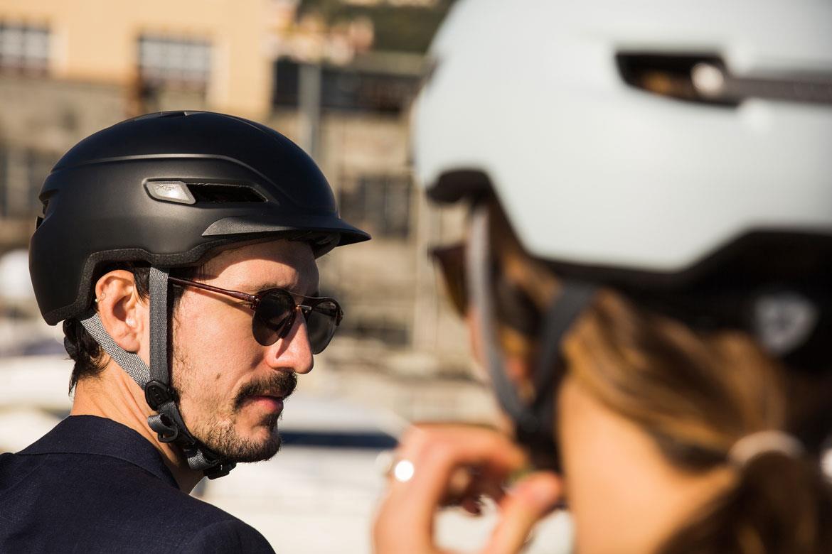 Met Kask Corso Koyu Gri | Mat