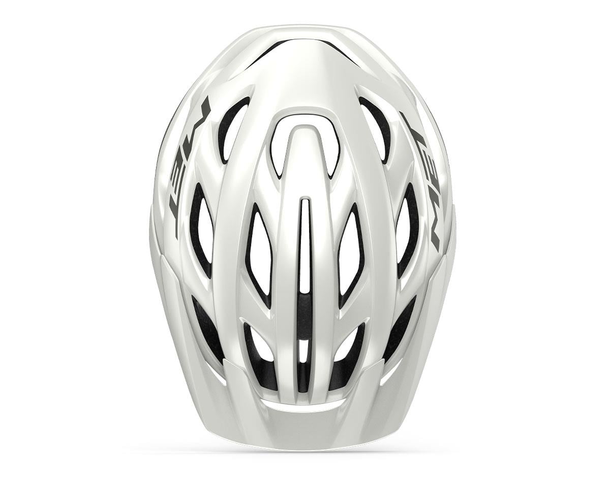 Met Kask Veleno Beyaz Gri | Mat