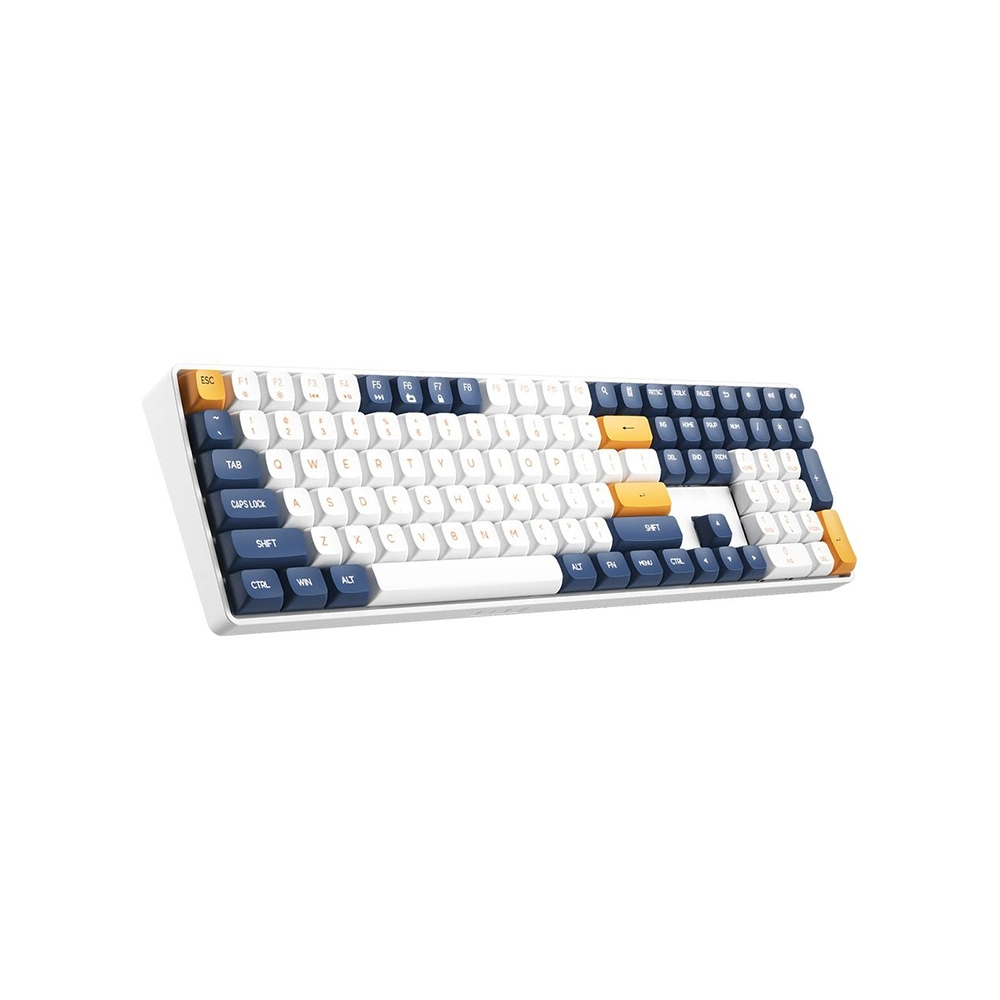 Klavye Aigo A108 Starry Blue İngilizce Q Mekanik Klavye Yellow Switch