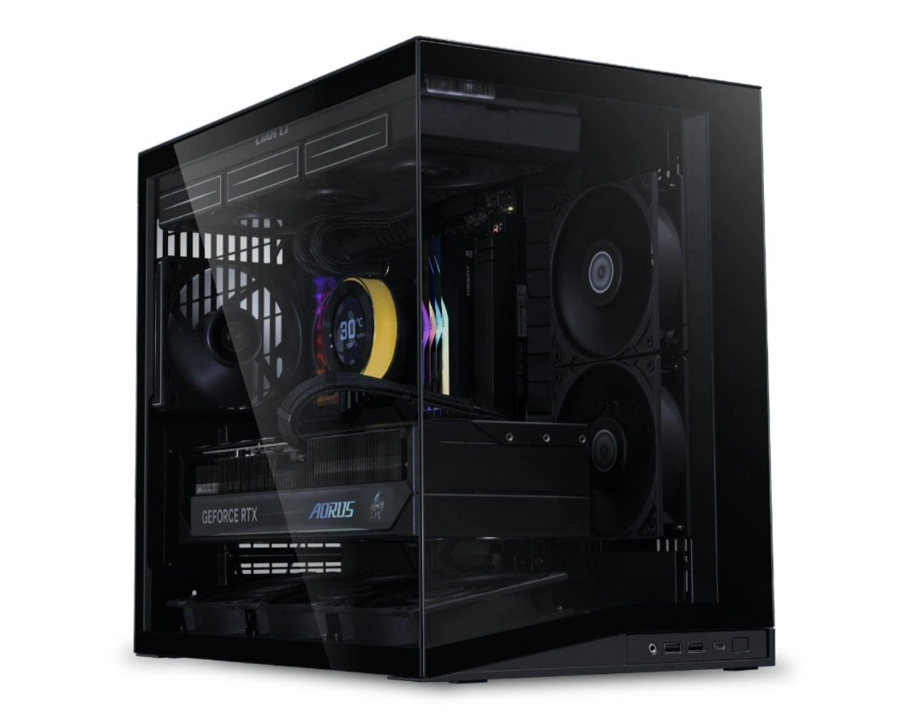 Lian Li O11 Dynamic Flow Mini V2 Siyah 750W 80+ Gold Atx Gaming