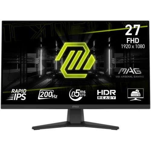 Monitör Msi Mag 272F 27" 200Hz 0.5Ms Full Hd Adaptive Sync Rapid Ips