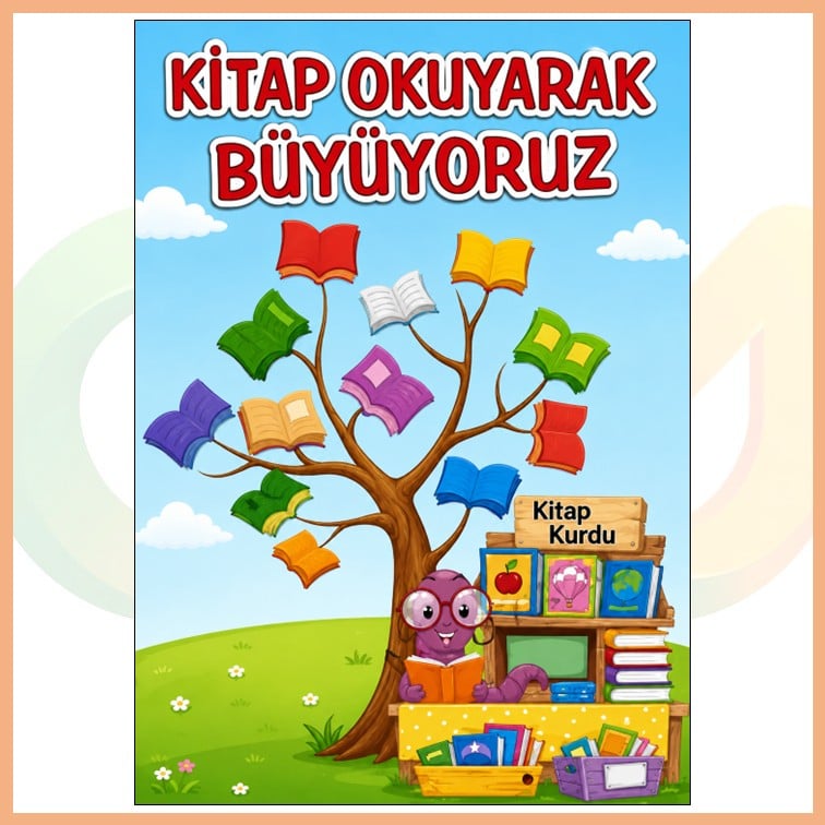 Kitap Okuyarak Büyüyoruz Afişi
