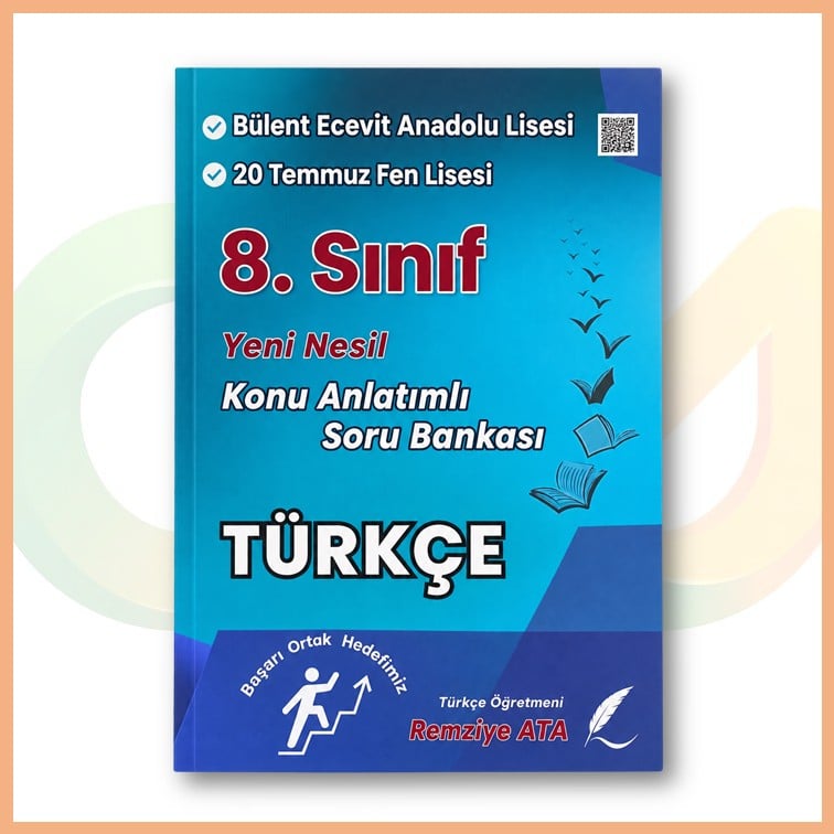 Remziye ATA - 8. Sınıf Türkçe Konu Anlatımlı Soru Bankası