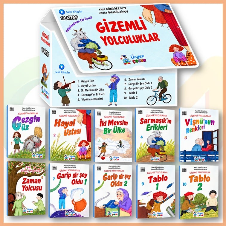 Gizemli Yolculuklar 10'lu Set (Poster Hediyeli)
