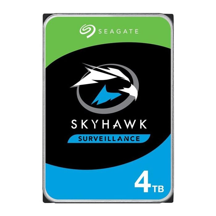 Seagate SkyHawk 4TB Sata 3.0 5400 RPM 3.5"256MB 5400RPM RV Sensör, 7/24 Güvenlik Diski