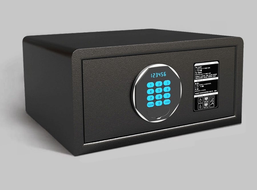 E2042bj Safe Box - Dijital Şifreli Çelik Para Kasası