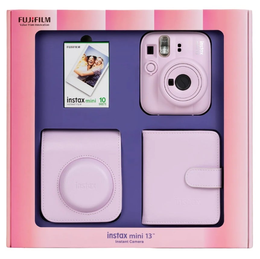 Fujifilm Instax Mini 13 Bundle Box Pembe