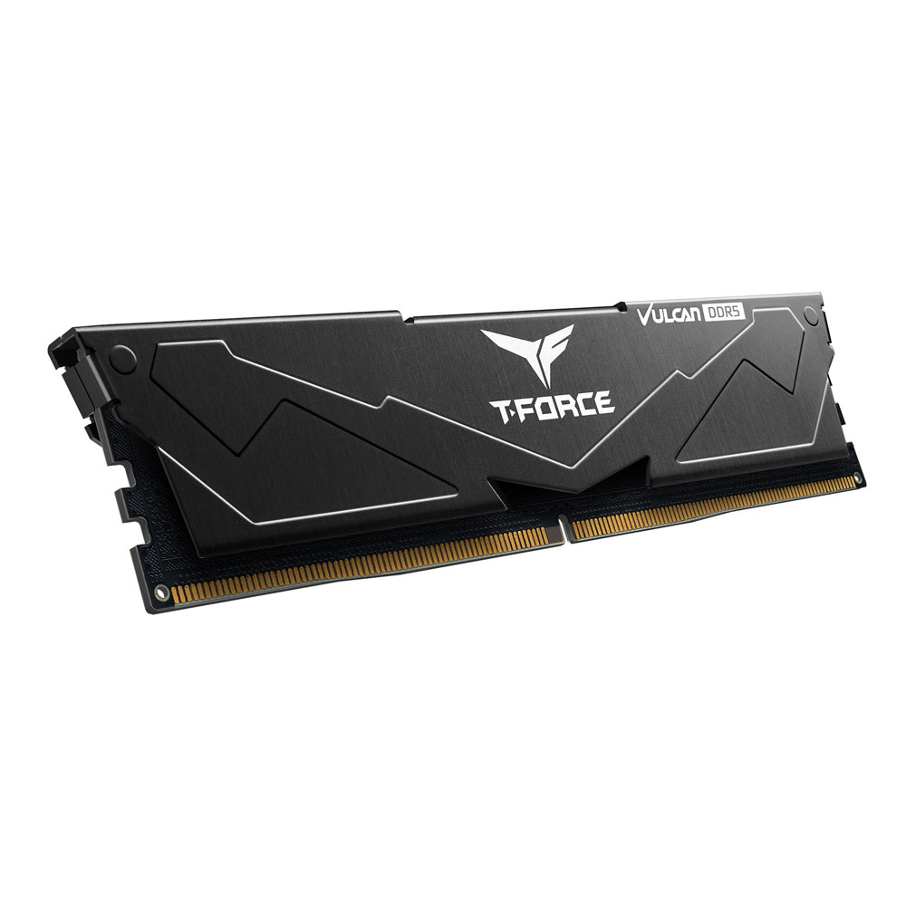 Team FLBD516G6000HC38G01 T-Force Vulcan 16GB (1x16GB) DDR5 6000MHz CL38 Siyah Masaüstü Gaming Ram
