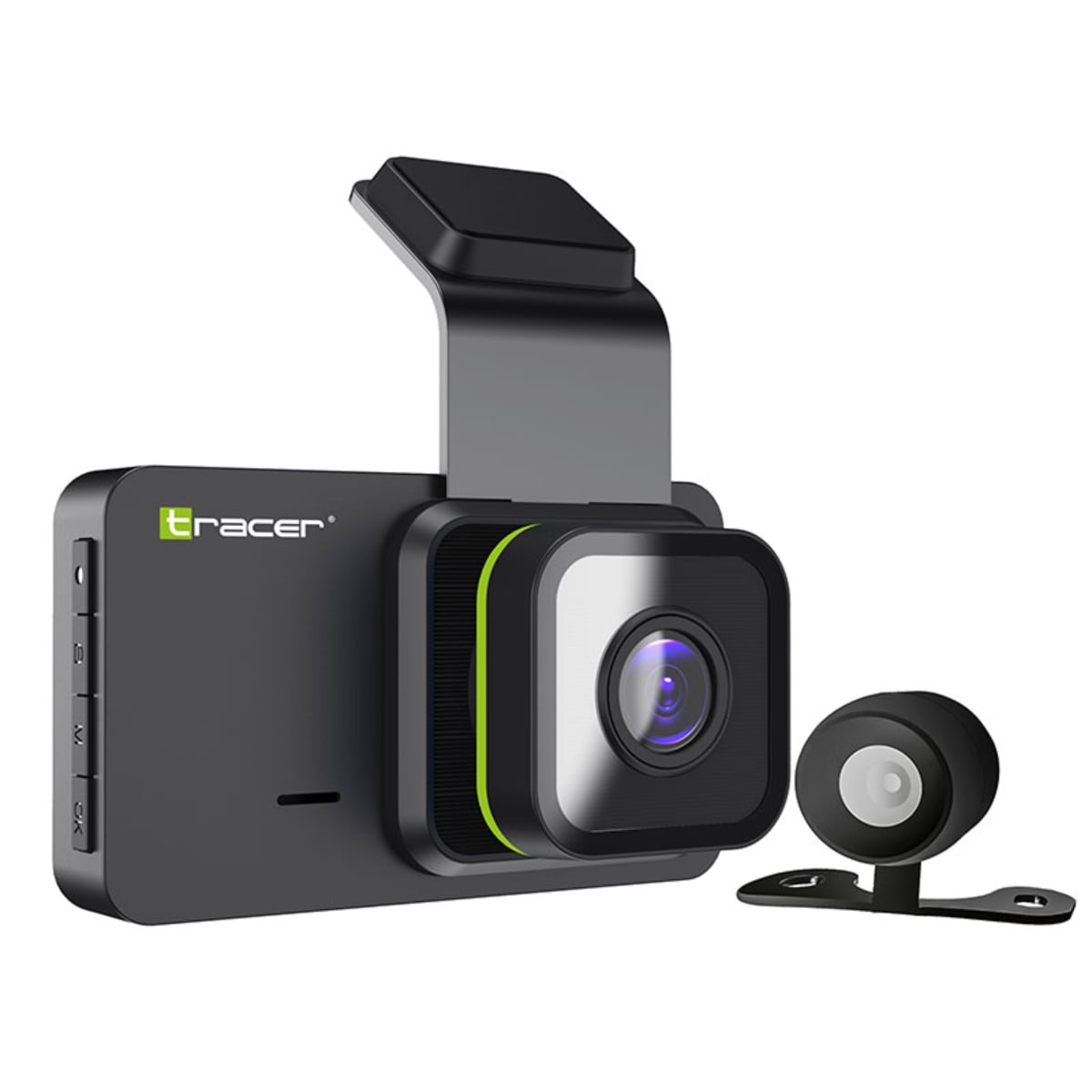 TRACER OPTI 3D-WF Ekranlı Araç Kamerası, Siyah