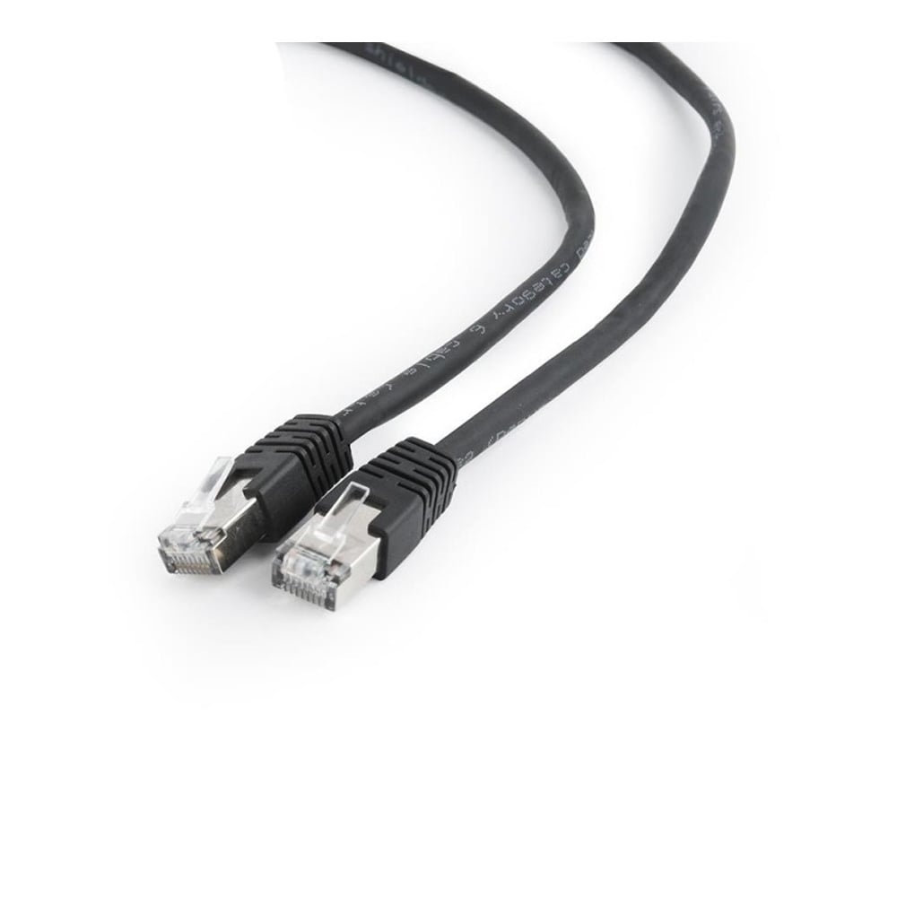 Patchcord FTP CAT6 1m CABLEXPERT PP6-1M/BK siyah