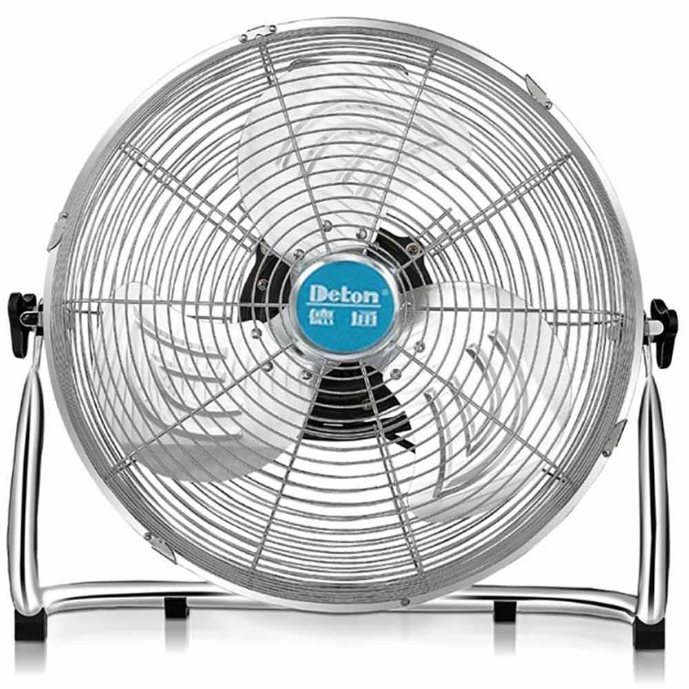 DETON Endüstriyel 20'' Zemin Vantilatörü FE4-50 gümüş