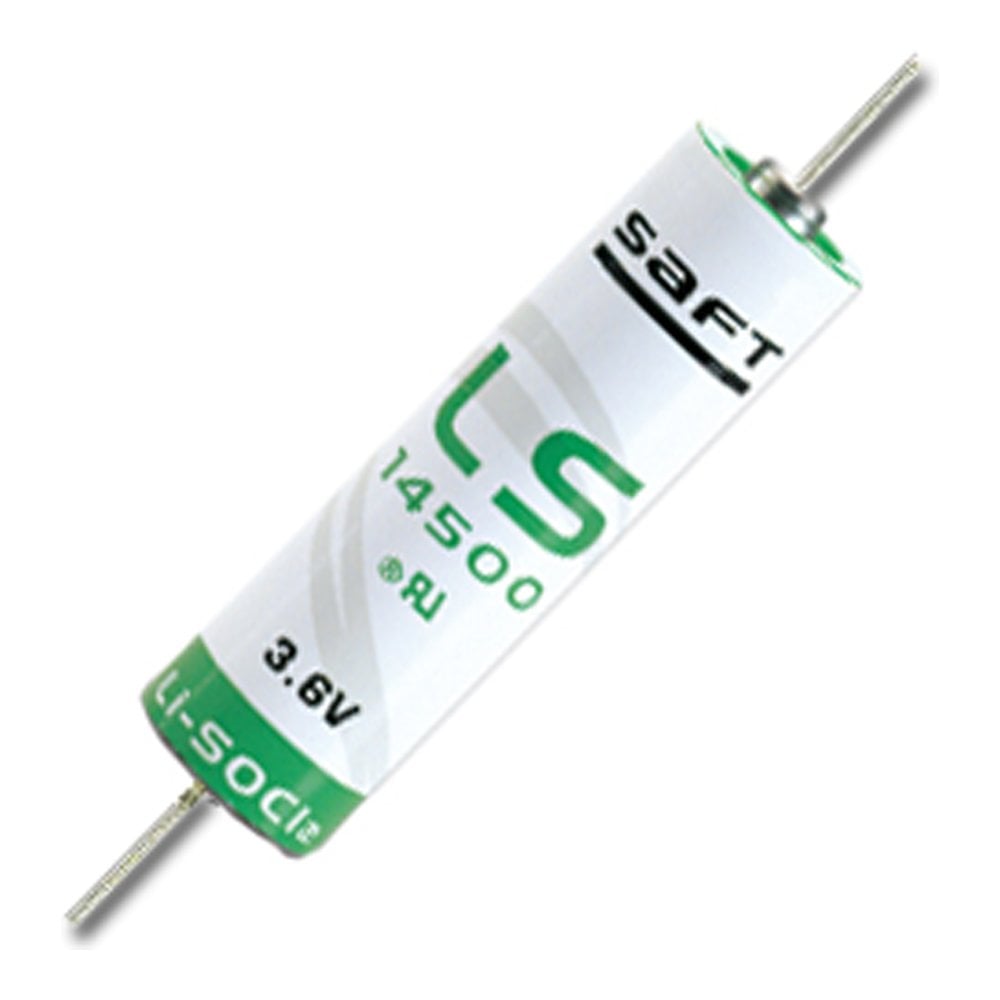 3.6V AA SAFT LS 14500CNA Aksiyal Bacaklı Lityum Pil