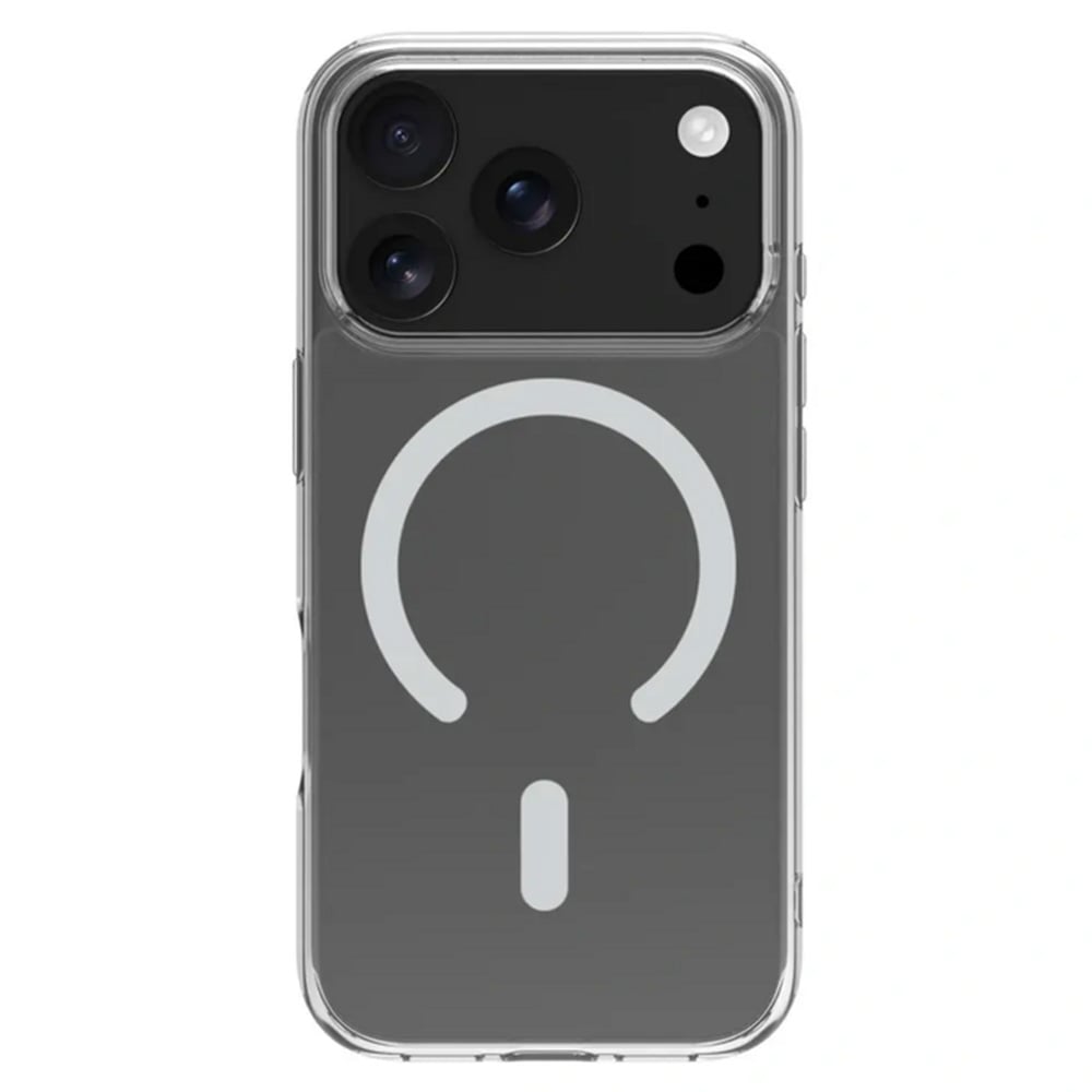 iPhone 17 / 18 Pro için CELLY MagSafe GELSKINMAG1200D Gri Arka Kapak Kılıfı