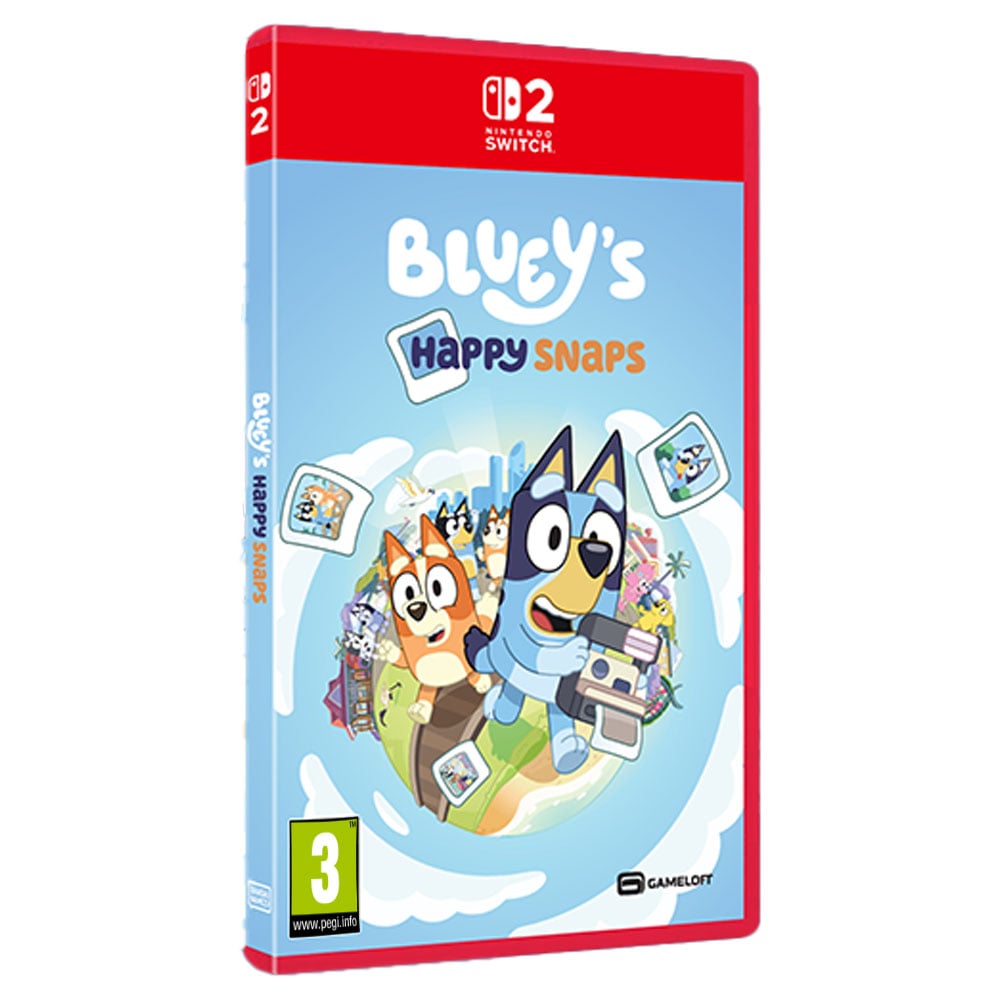 Nintendo Switch 2 Bluey's Happy Snaps Day 1 Edition