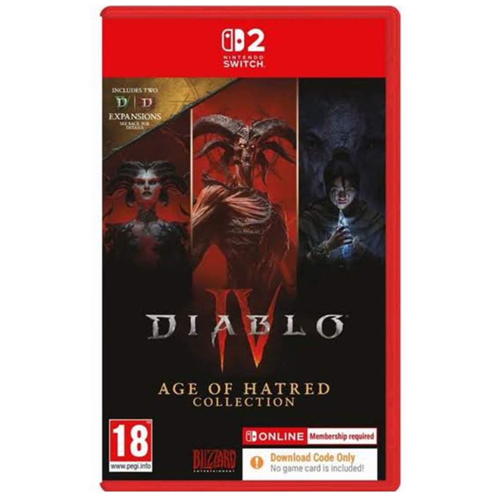 Nintendo Switch 2 Oyunu Diablo IV: Age of Hatred Collection (Oyun Anahtar Kartı)
