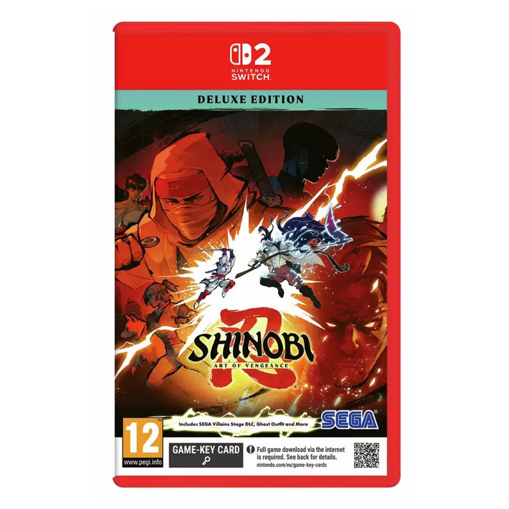 Nintendo Switch 2 oyunu SHINOBI: Art of Vengeance Deluxe Edition (Oyun Anahtar Kartı)