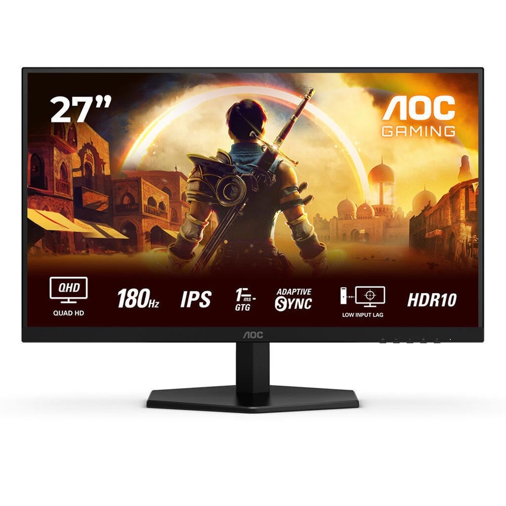 PC Monitörü 27" AOC Q27G42XE QHD WLED Fast IPS siyah