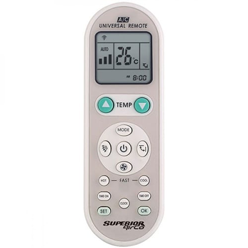 SUPERIOR SUPCU002 Evrensel Beyaz Klima Uzaktan Kumandası
