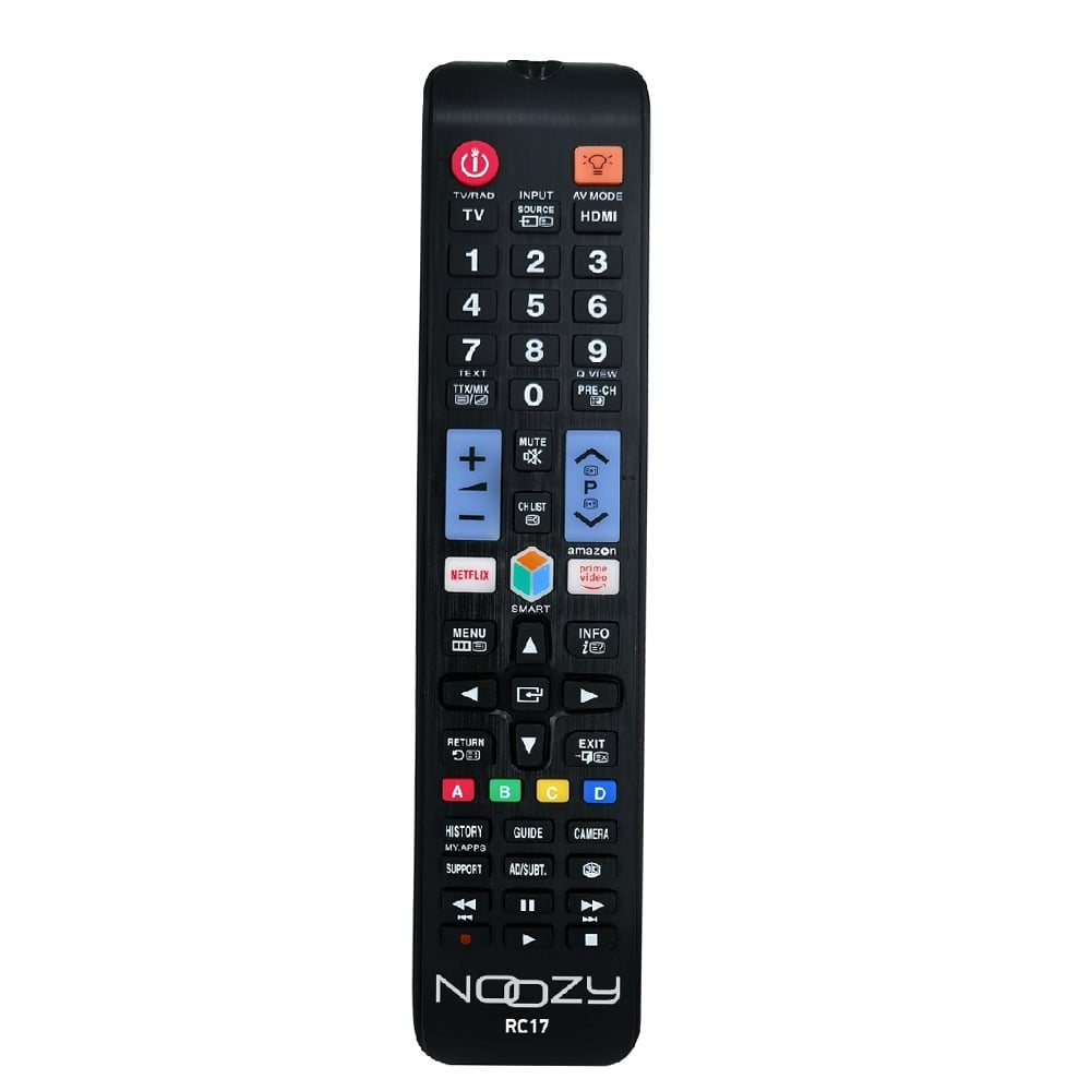 NOOZY LG/Samsung TV'ler için Uzaktan Kumanda RC17 siyah